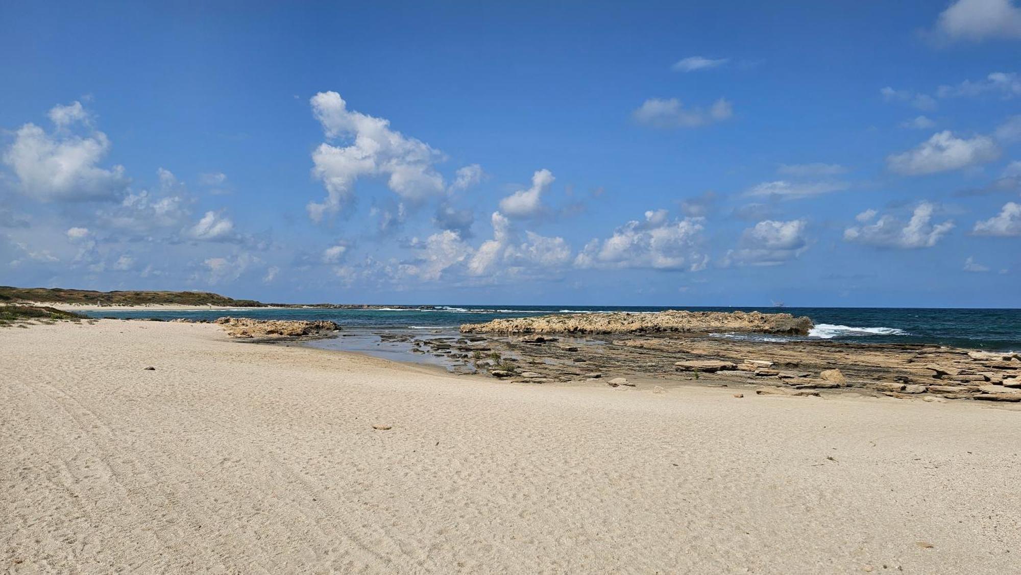 Cozy Seaview Glamping Caravan HaBonim 外观 照片